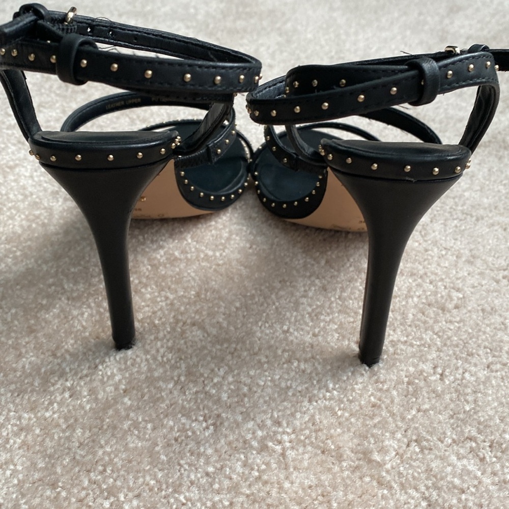 Kurt Geiger Black Strappy Heels SZ 38 - Picture 4 of 9